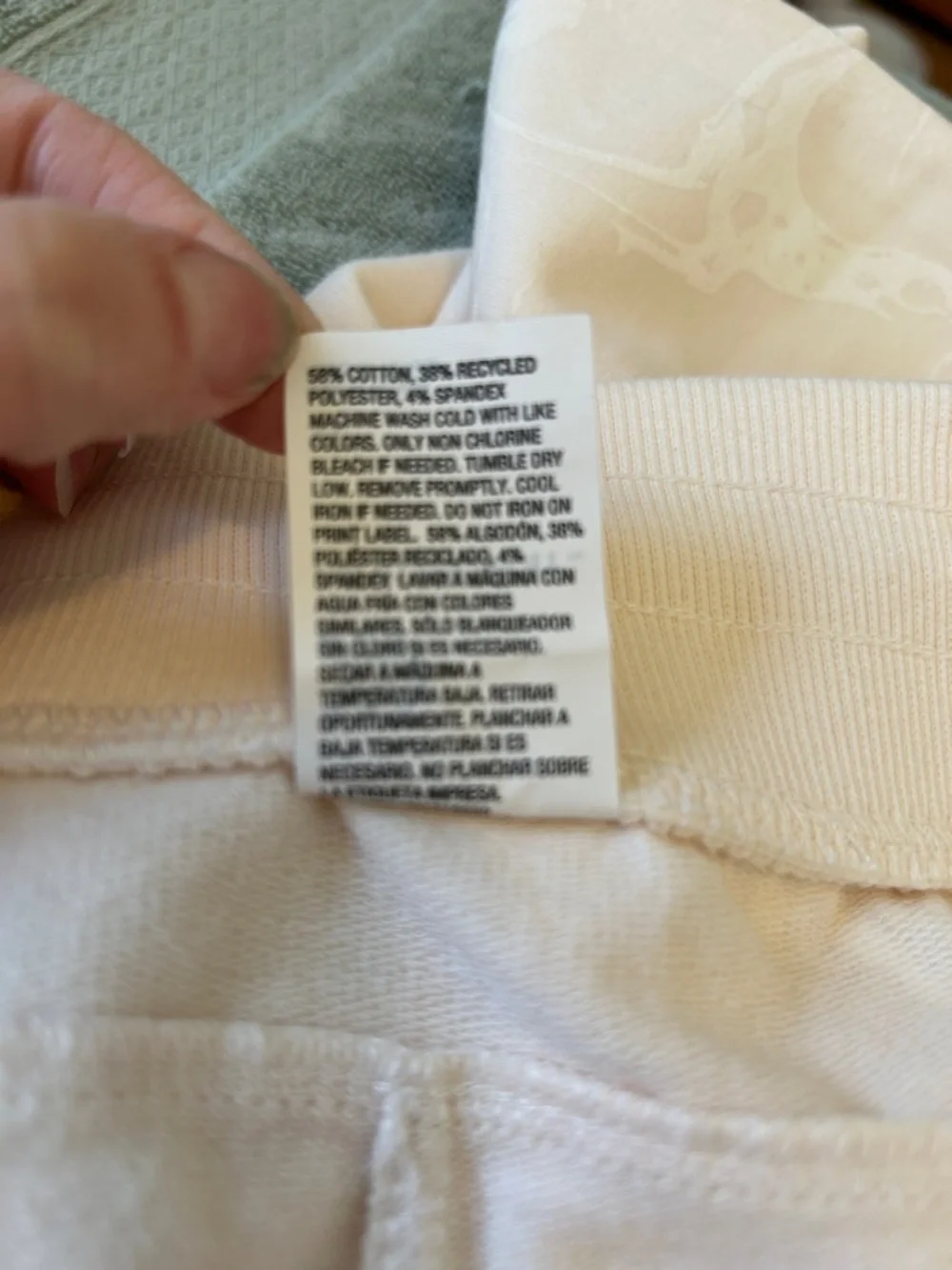All in Motion Ivory French Terry Joggers Plus 3X NWT | Soft Knit Pull‑On Pants